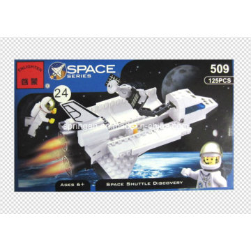 Space Series Designer Blizzard Shuttle Entdecken Sie 125PCS Blocks Spielzeug